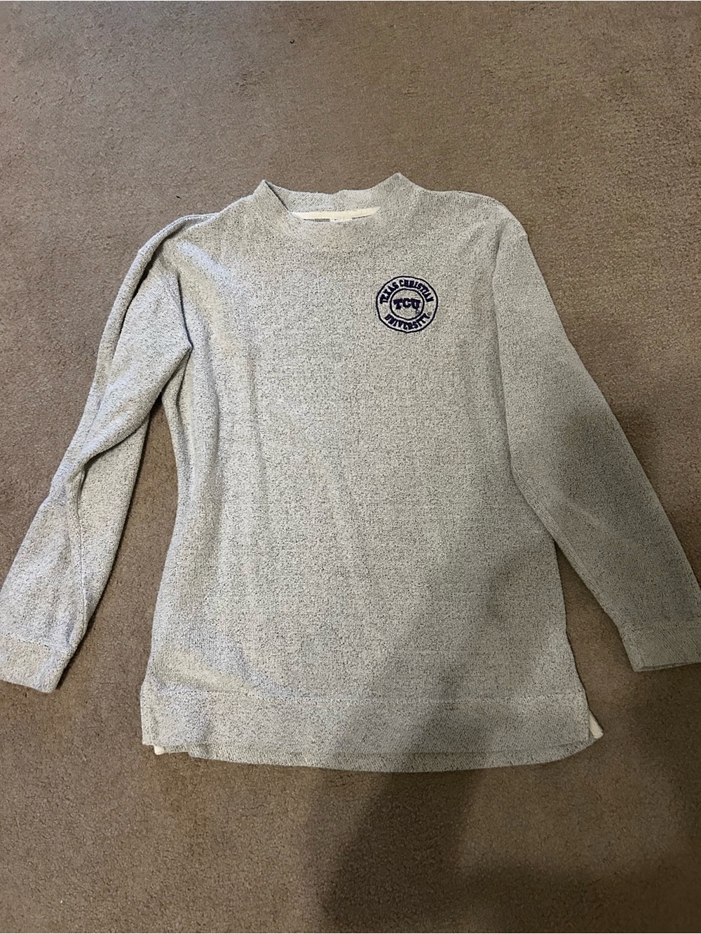 Texas Christian University (TCU) Long Sweater Large
